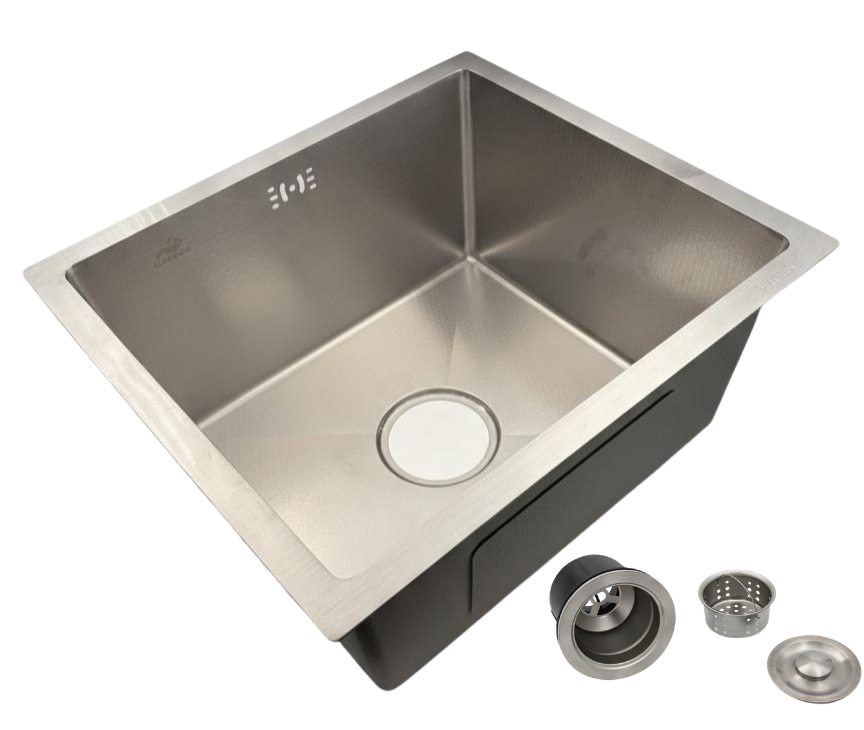 Compact 40X50 cm Inox Mutfak Evyesi – SUS304 Paslanmaz Çelik | 1 mm Kalınlık | 20 cm Derin Hazne